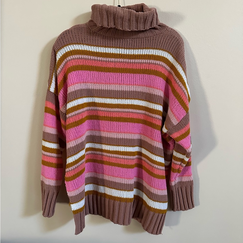 Aerie Turtle Neck Sweater Size Medium